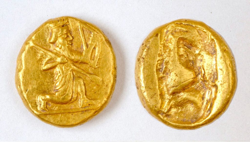 ancient persia 515 bce the gold daric coin