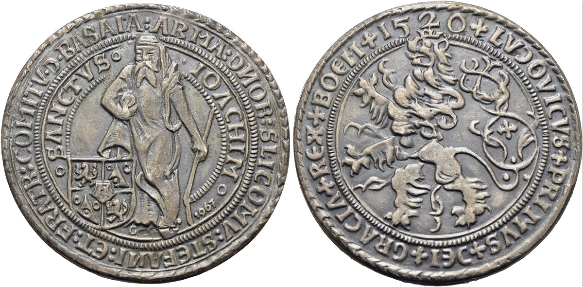 joachimsthal thaler silver dollar coin