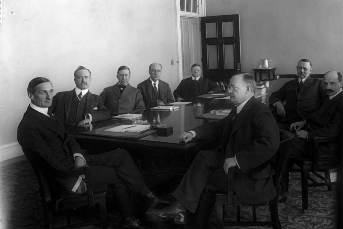 woodrow wilson discussing federal reserve act