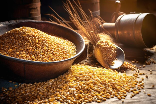 barley as money
