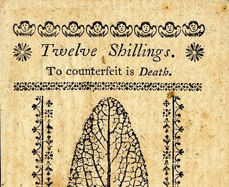 american colonies paper money