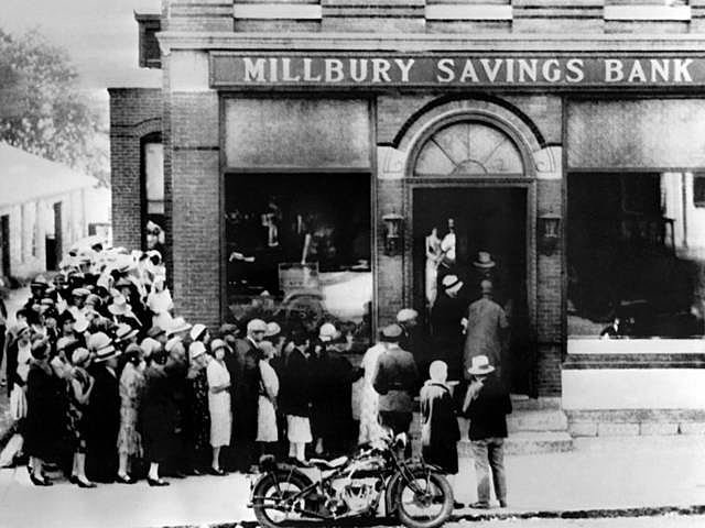 millbury savings bank 1933 bank run
